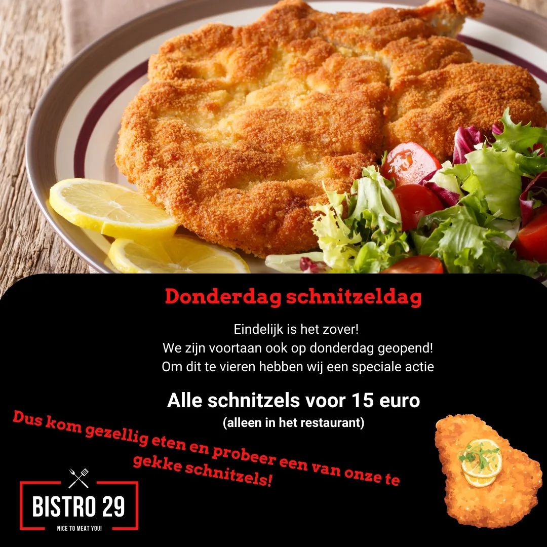 Schnitzel Donderdag